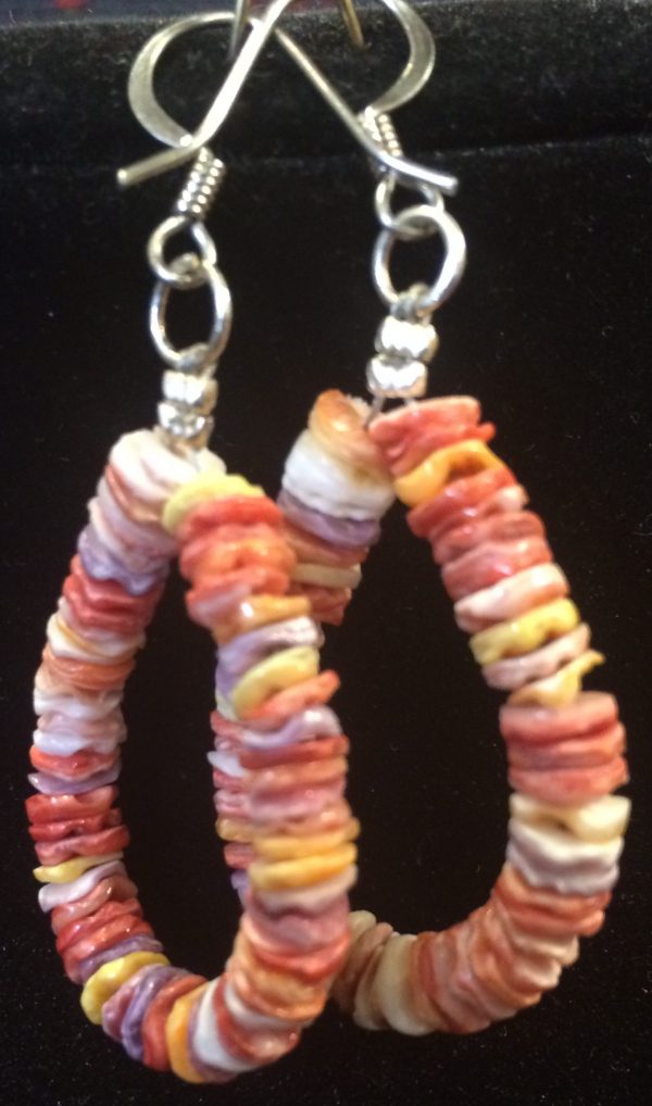 Earrings Spiney Oyster