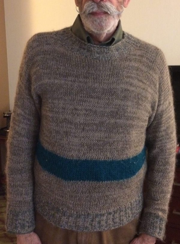 Sweater Mohair With Stripe - Image 4