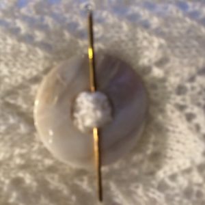 Shawl Pin Small Mother of Pearl