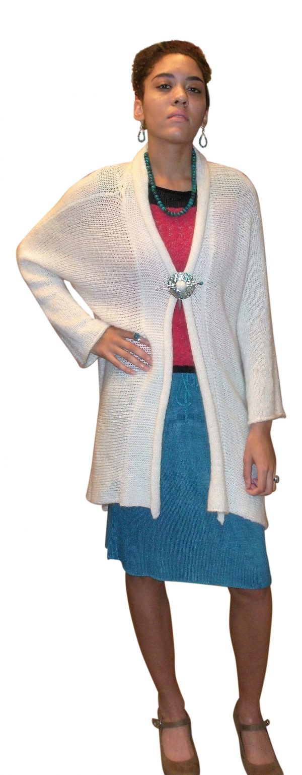 Coat Open Front Mohair Solids - Image 6