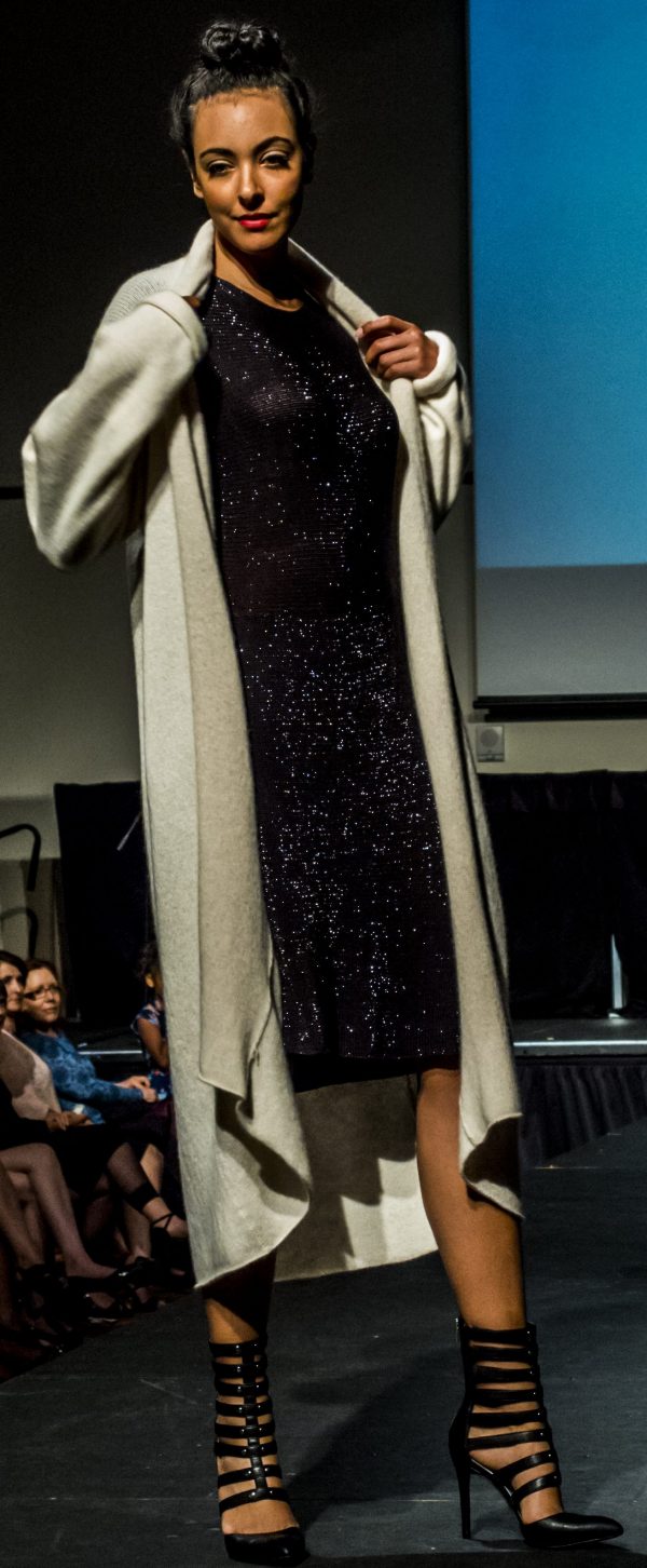 Dress Metallic Black Bamboo - Image 4