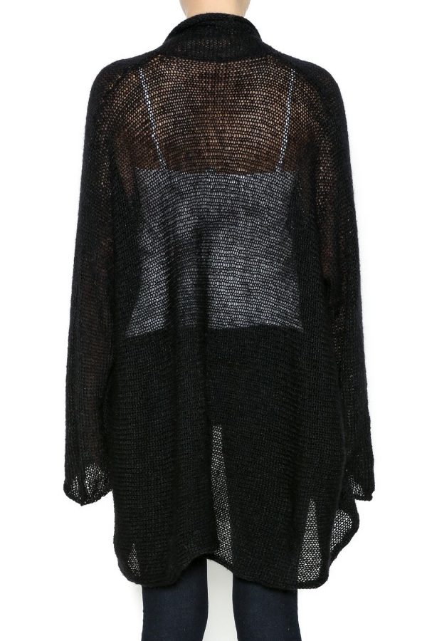 Coat Open Front Mohair Solids - Image 4