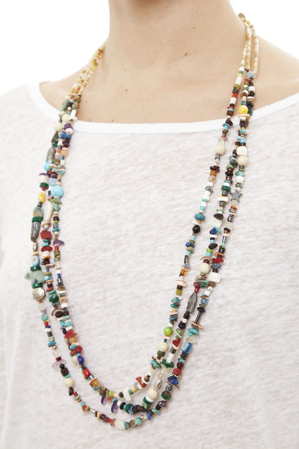 Necklace Three Strand Treasure