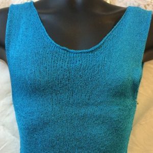 Sweater Top Sleeveless Rayon