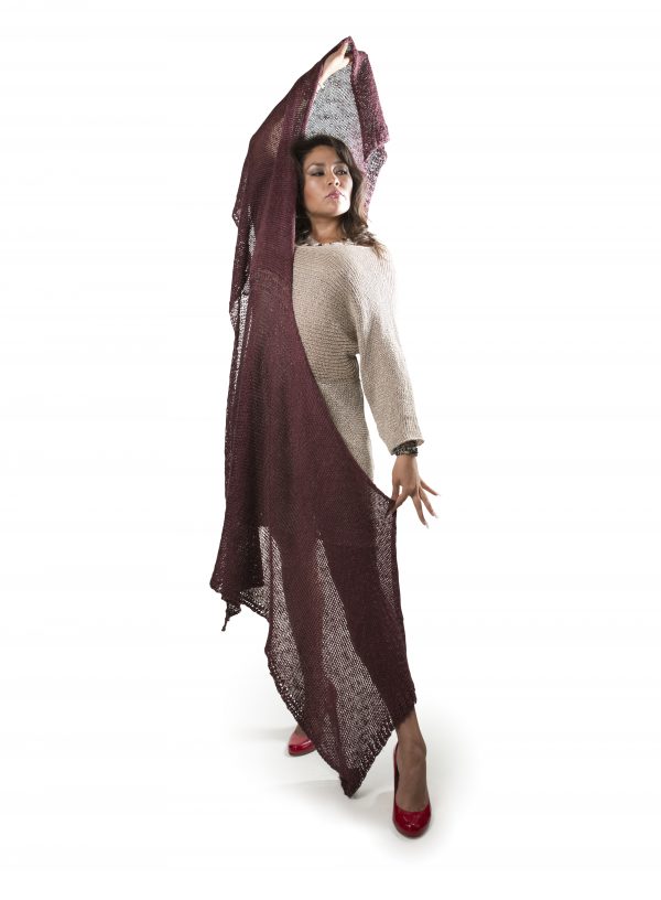 Ruana Rayon Lustre Solid - Image 2