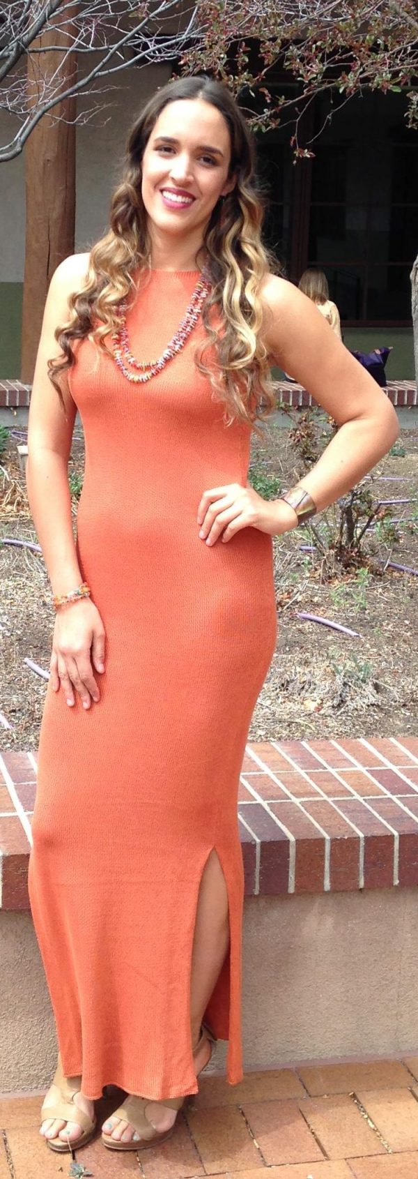 Gown Long Bamboo Sleeveless