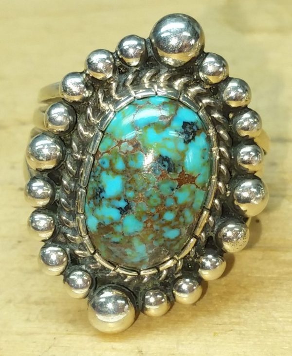 Ring Turquoise Pilot Mountain Mine
