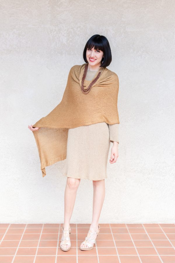 Dress Rayon Mix 3/4 Sleeve - Image 4