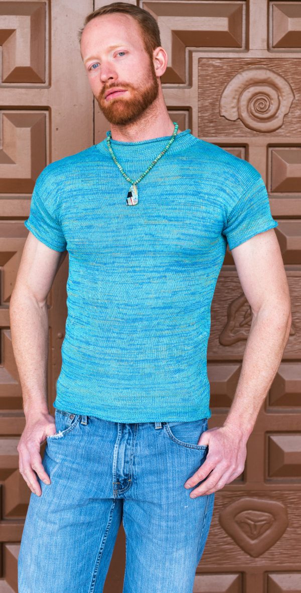 Sweater Short Sleeve Linen Bamboo