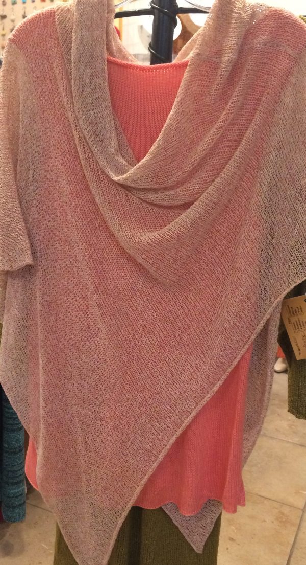 Poncho Silk Blend
