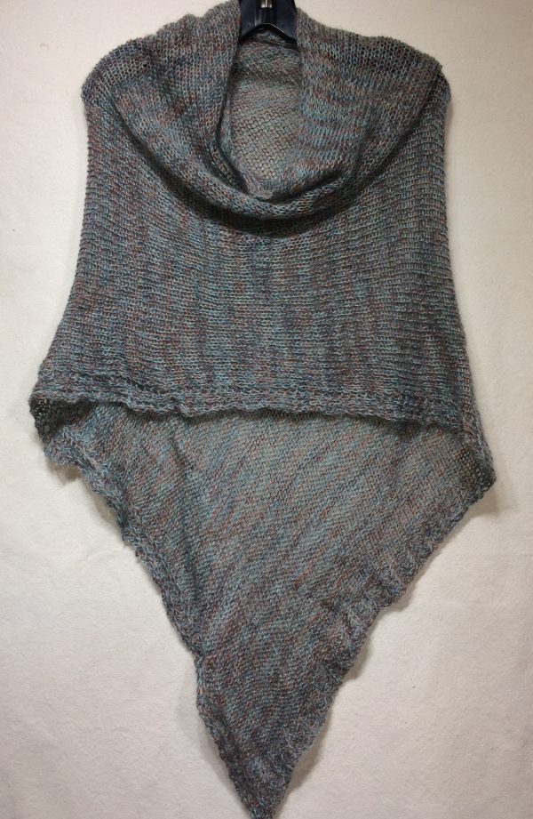 DC KNITS Chameleon Wrap aqua fall