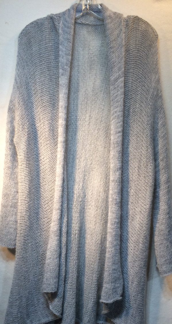 Coat Open Front Mohair Solids