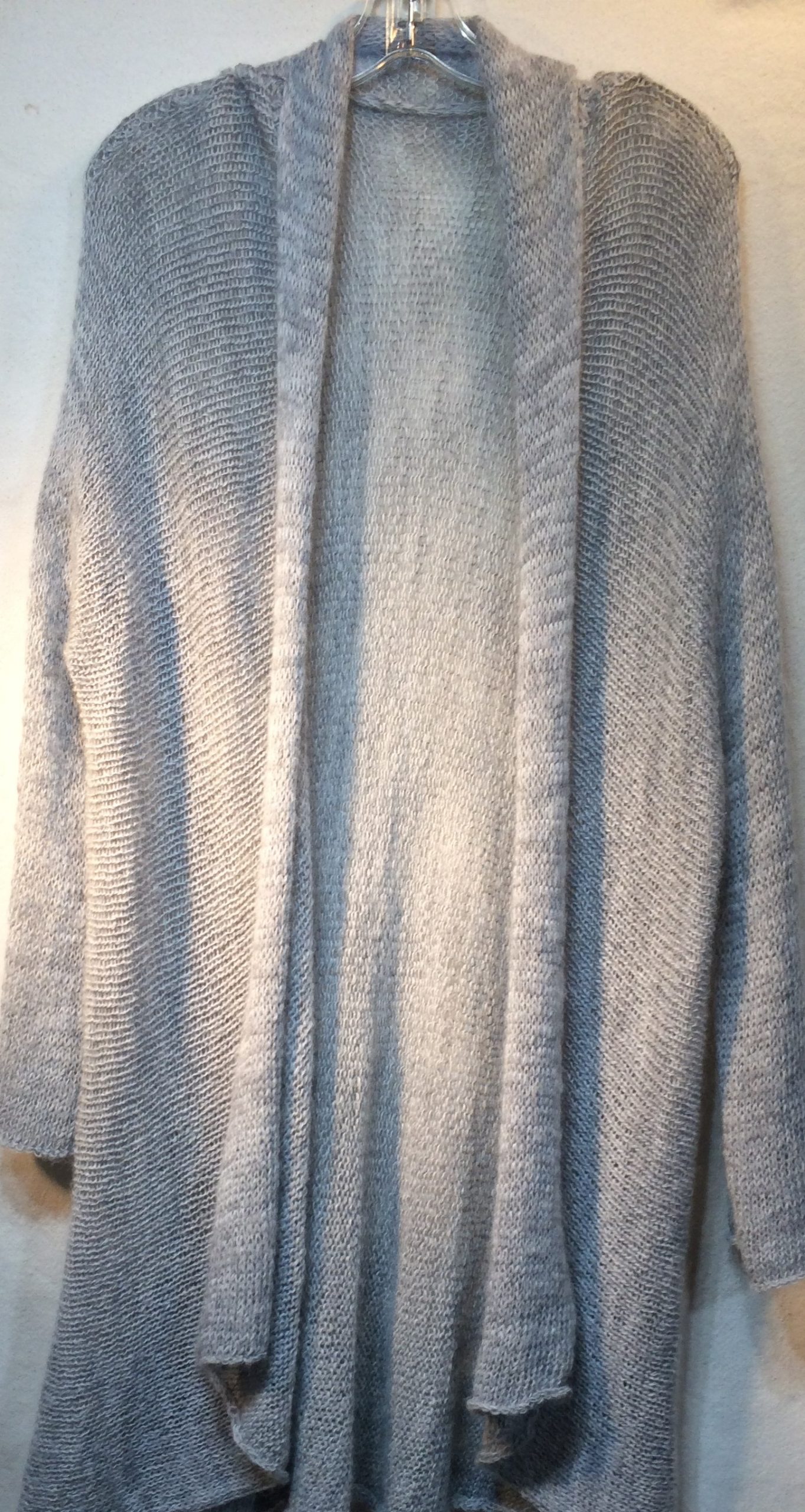 Coat Open Front Mohair Solids - DC Knits