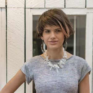Skirt Long Grey Variegated