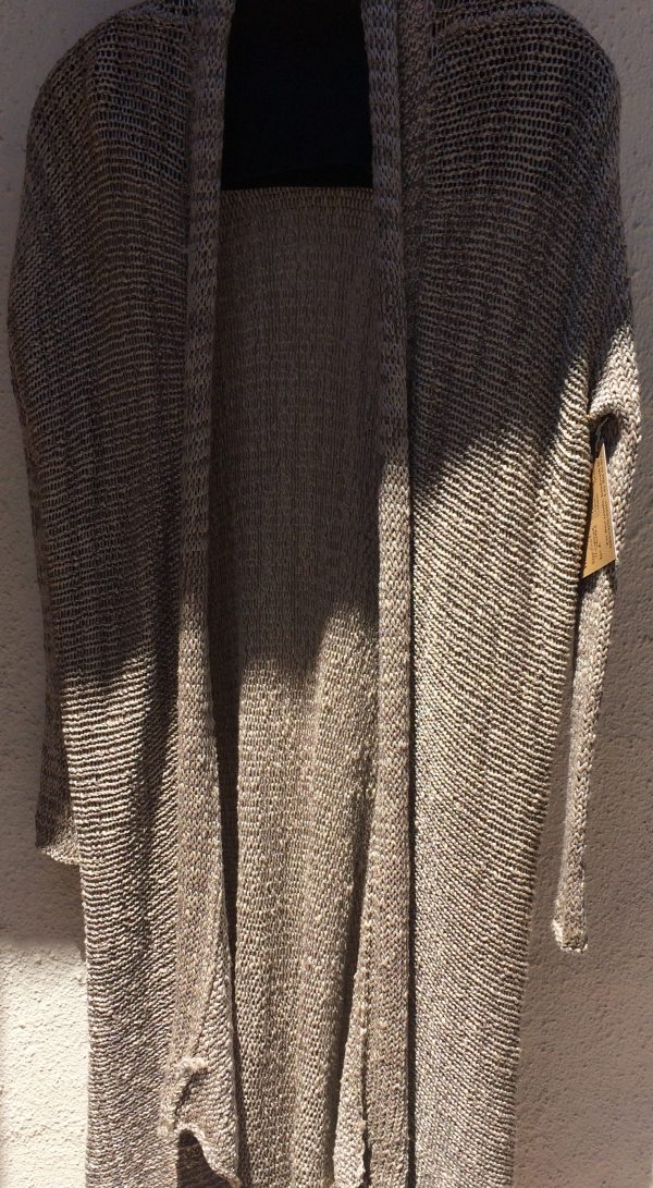 Coat Long Linen Mix - Image 4