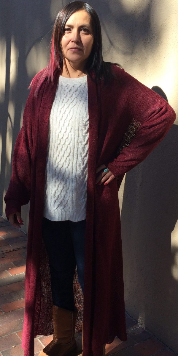 Coat Long Linen Mix - Image 3