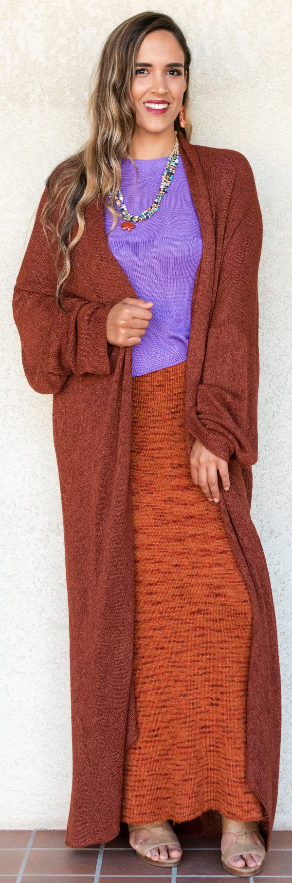Coat Long Linen Mix - Image 2