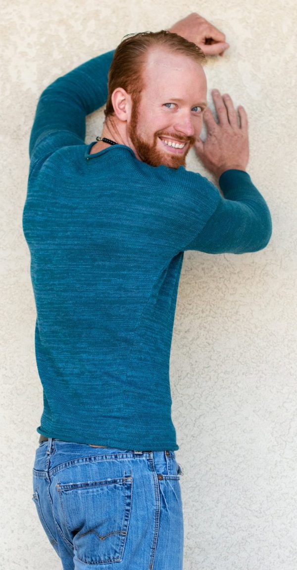 Sweater Marled Cotton Mix - Image 2