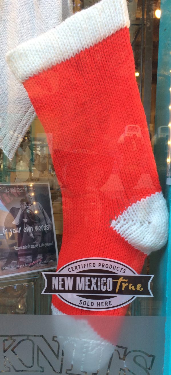 Christmas Stocking Plain - Image 2