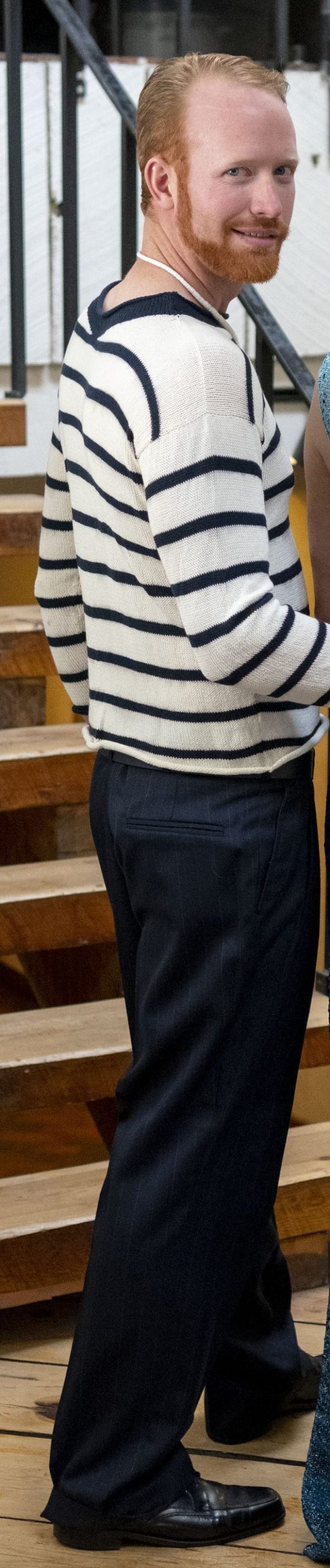 Sweater Striped Cotton Polyester - Image 2