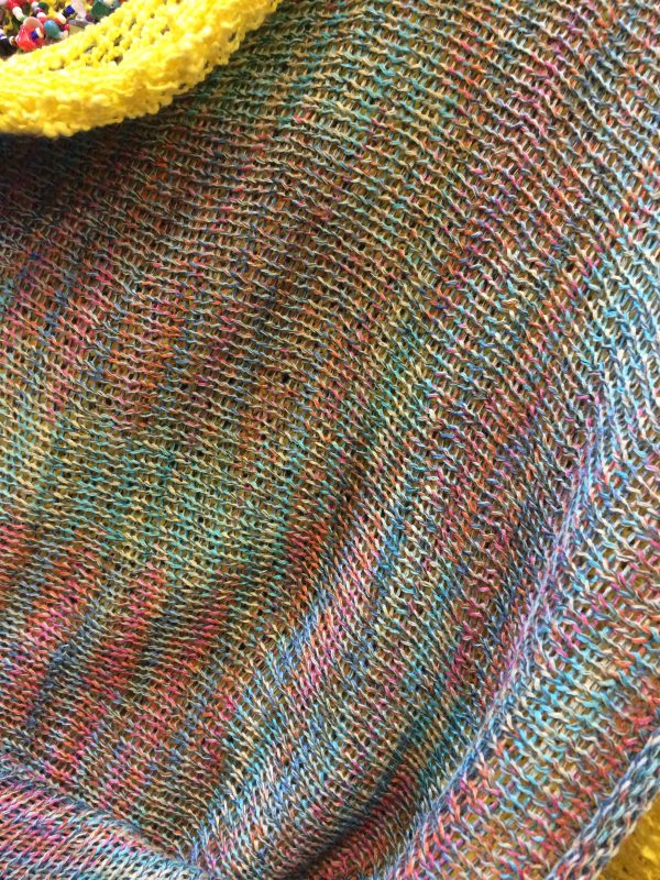 Poncho Bamboo Linen Variegated - Image 3