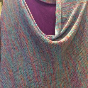 Poncho Bamboo Linen Variegated