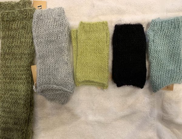 Fingerless Gloves Mohair Blends - Image 2