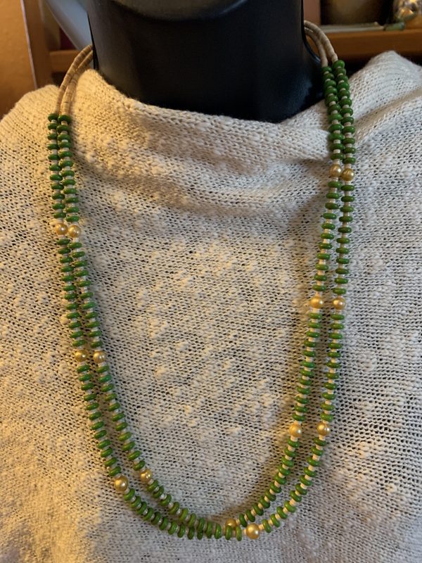 Necklace Turquoise and Pearl