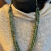 Necklace Three Strand Gaspeite