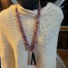 Necklace Two Strand Spiney Oyster With Joclas made with Jet