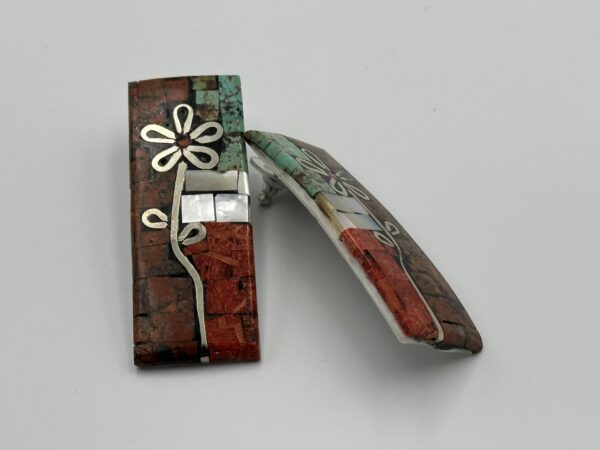 Earring Inlaid Large - Image 3