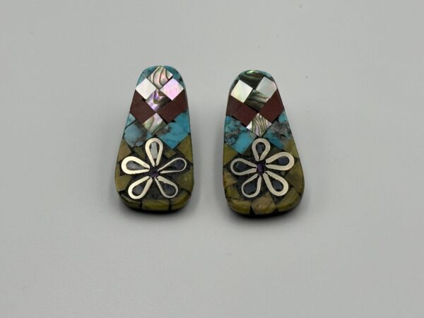 Earring Inlaid Large - Image 4