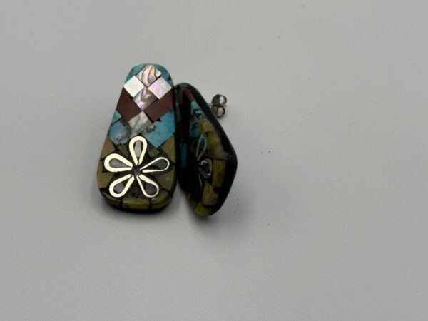 Earring Inlaid Large - Image 5