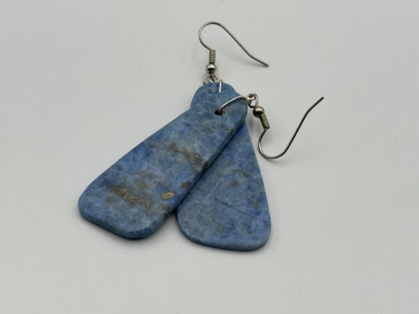 Earrings Large Slab Lapis - Image 3