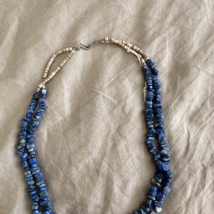Necklace Two Strand Lapis