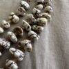 Necklace Three Strand Buffalo Turquoise With Joclas - Image 2