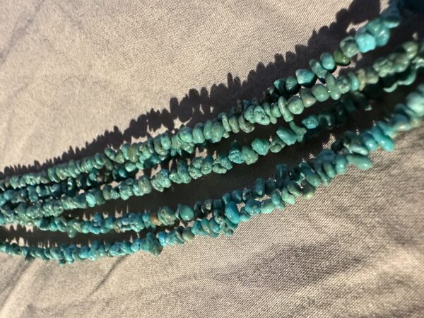 Necklace Five Strand Kingman Turquoise - Image 2
