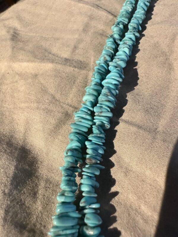 Necklace Two Strand Sleeping Beauty Turquoise - Image 2