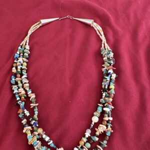 Necklace Treasure with Bear Pendant