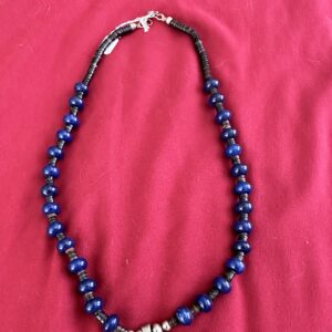 Necklace Lapis With Pendant
