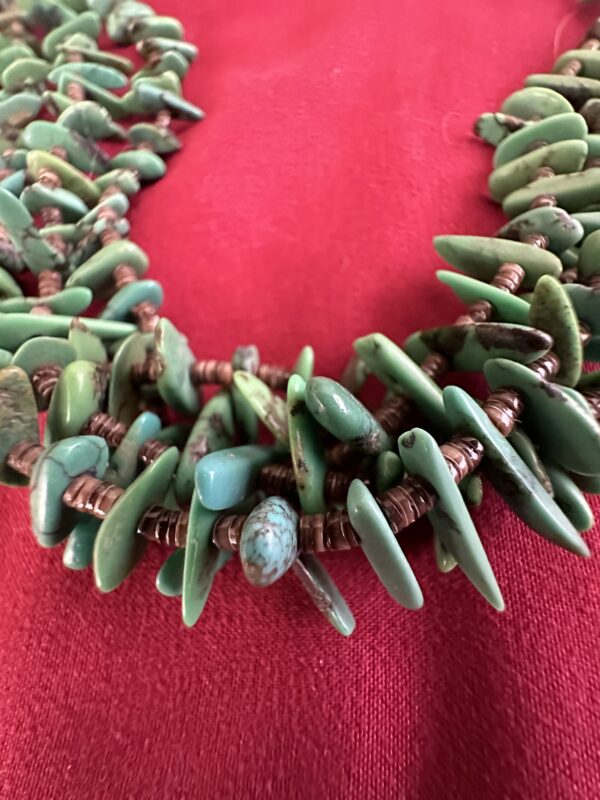 Necklace Four Strand Turquoise - Image 2