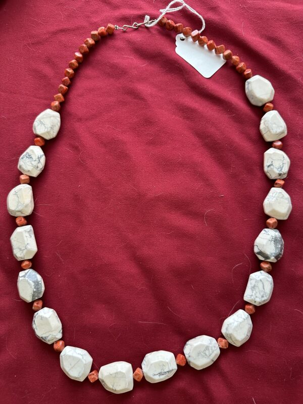 Necklace Buffalo Turquoise & Coral