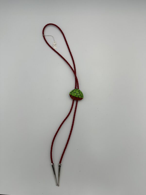Bolo Tie Coral & Gaspeit