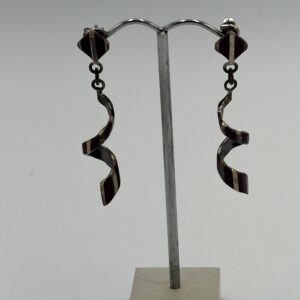 Earrings Sugilite Twirl