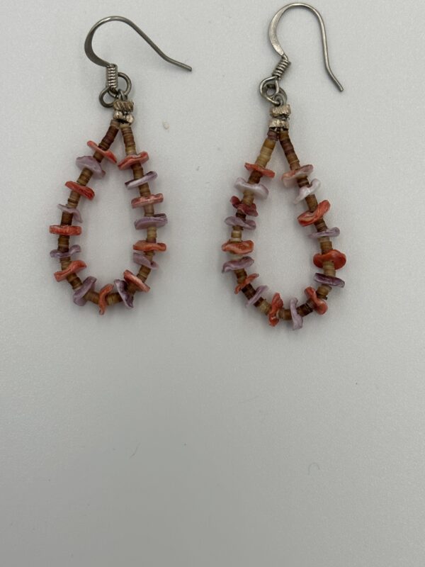 Earrings Spiney Oyster Hoops
