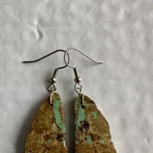 Earrings Mojave Green Turquoise