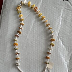 Necklace Spiney Oyster White Clam Spacers