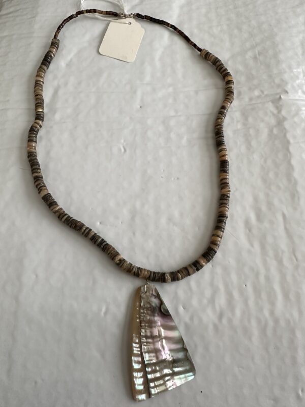 Necklace Pin Shell Abalone Pendant