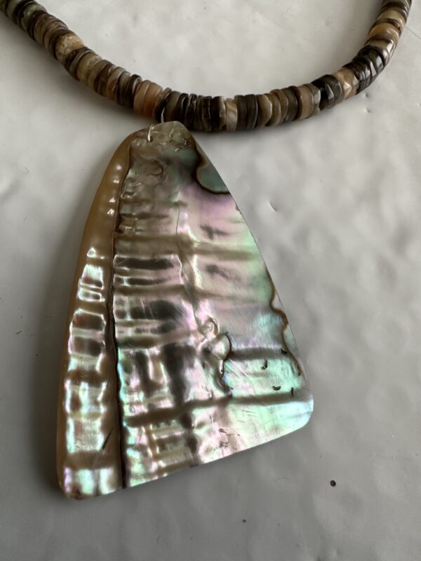 Necklace Pin Shell Abalone Pendant - Image 2