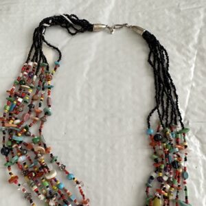 Necklace Seven Strand Treasure Onyx